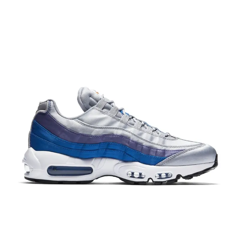 Nike Air Max 95 Pinwheel Blue Nebula Wolf Grey/Blue Nebula-Purple Slate-White (AJ2018-001)