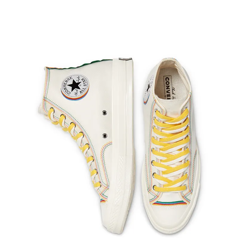 Converse Chuck Taylor All-Star 70s Hi Layers Egret Egret/Multi-White (169047C)