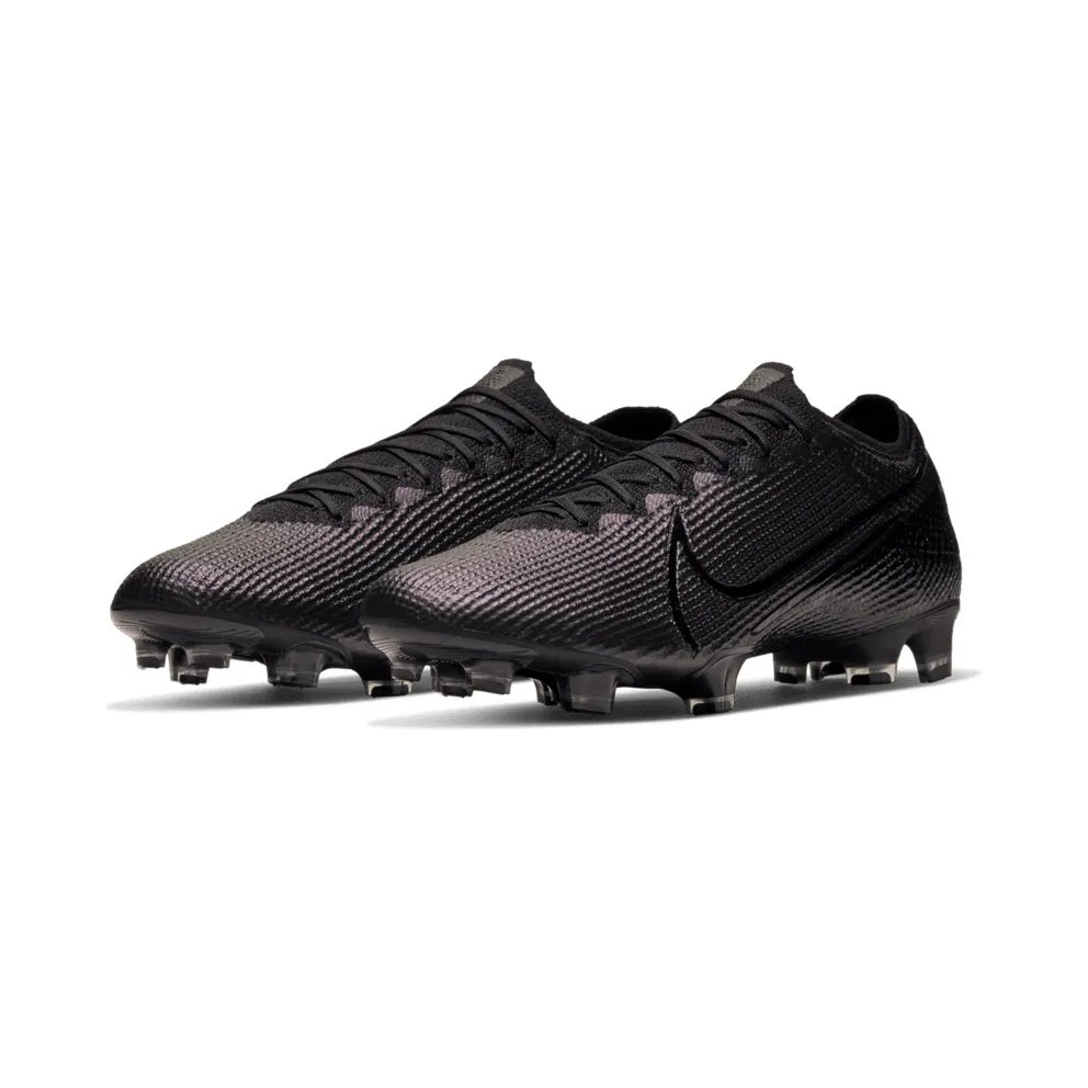 Nike Mercurial Vapor 13 Elite FG Cleat Black Black/Black (AQ4176-010)