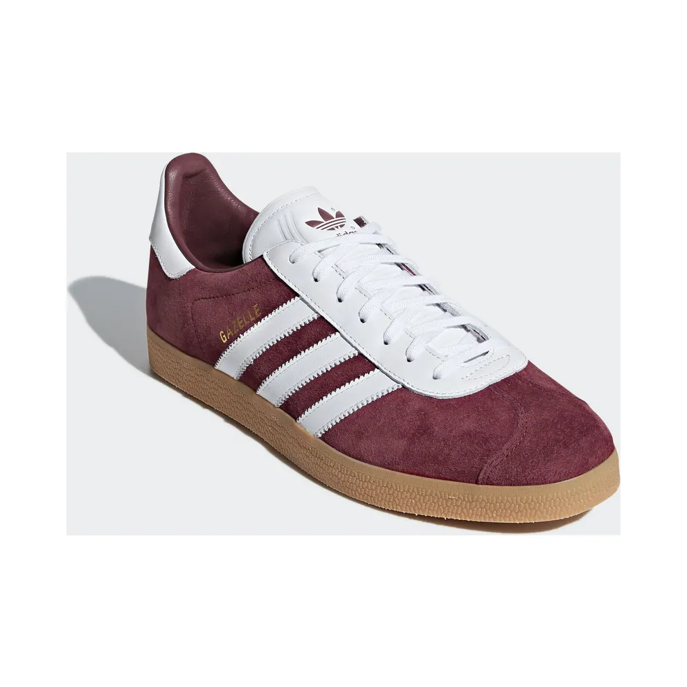 adidas Gazelle Collegiate Burgundy Collegiate Burgundy/Cloud White/Cloud White (AQ0878)
