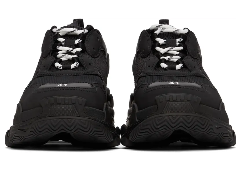 Balenciaga Triple S Black (2019) (534217 W09O1 1000/ 534217 W2CA1 1000) (2)