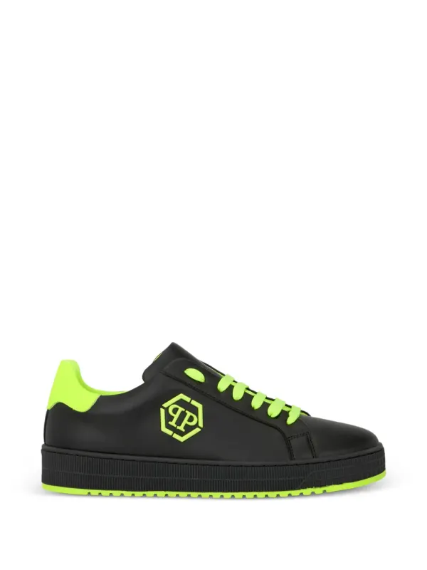 Philipp Plein Neon Rock low-top sneakers – Black (UAFSUSC1073PLE005N)