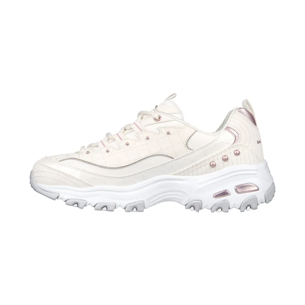 Skechers D’Lites – White / Lavendel – “White” (149267 WLV)