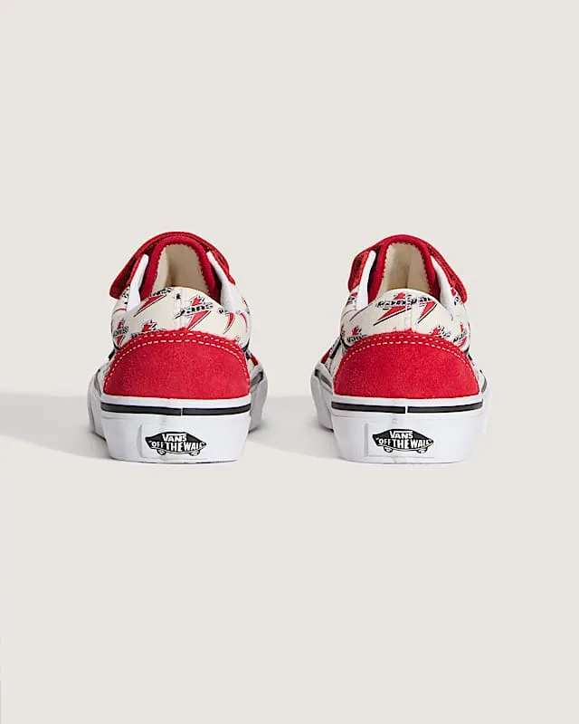 Vans Old Skool Red / Black / White (VN000CYAJV6)