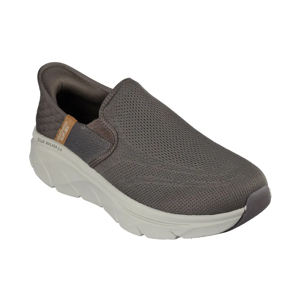 Skechers Slip-ins RF: D’Lux Walker 2.0 Brown “Brown” (232463 Brn) (232463BRN)