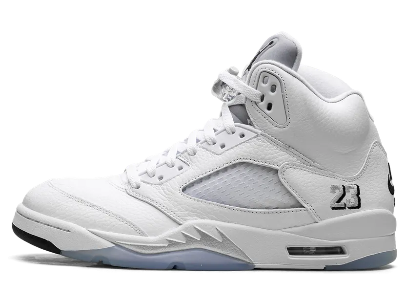 Air Jordan 5 “White Metallic (2026)” (HQ7978-103)
