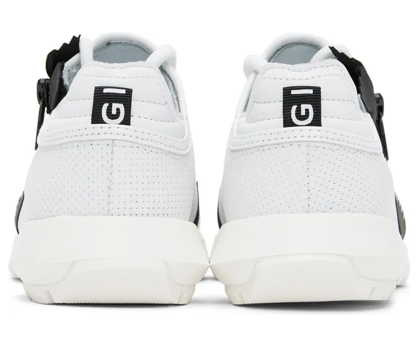 Givenchy Kids White Zip Logo Sneakers (H29069) (2)