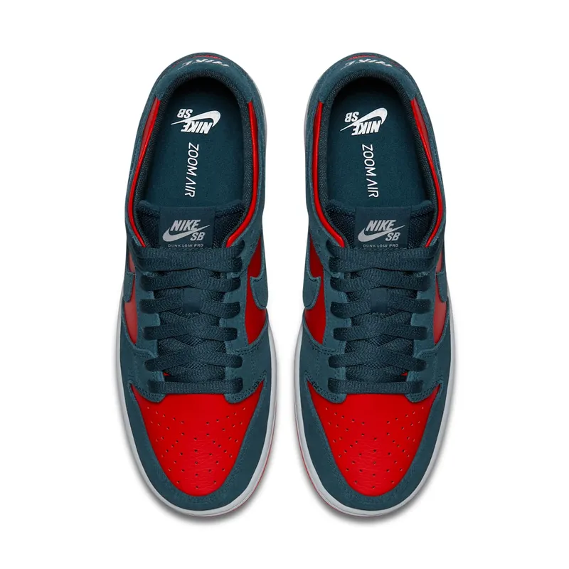 Nike Dunk SB Low Reverse Shark Team Red/Nightshade-White (854866-336)