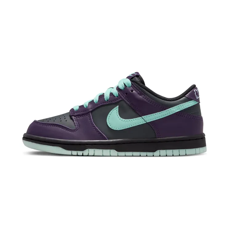Nike Dunk Low Wizard “Dark Smoke Grey / Grand Purple / Black / Artisan Teal” (FB9109-013)