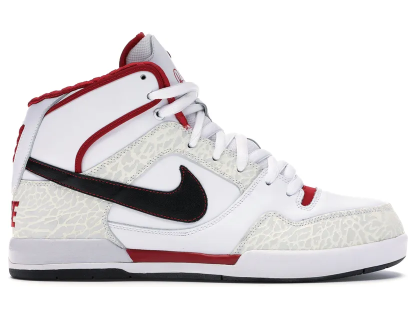 Nike SB Paul Rodriguez 2 High White Varsity Red