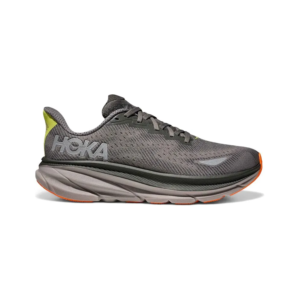 Hoka One Clifton 9 Gore-Tex Asphalt Grey Gravel (1141470-ALTG)