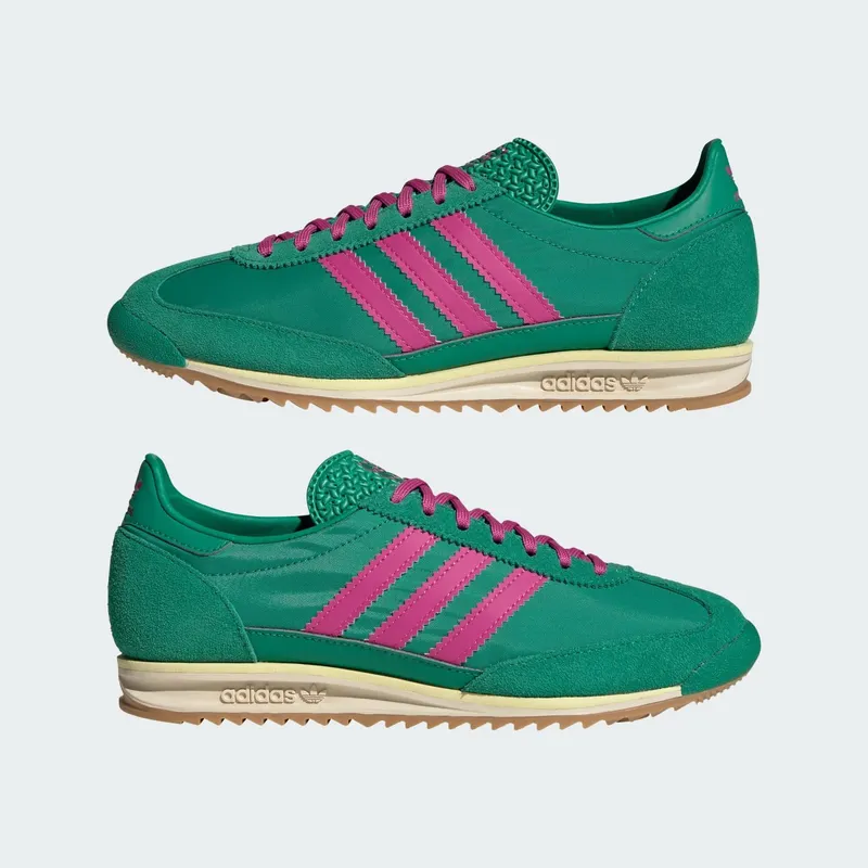 Adidas SL 72 OG Semi Court Green / Court Green / Semi Lucid Fuchsia (JQ6417)