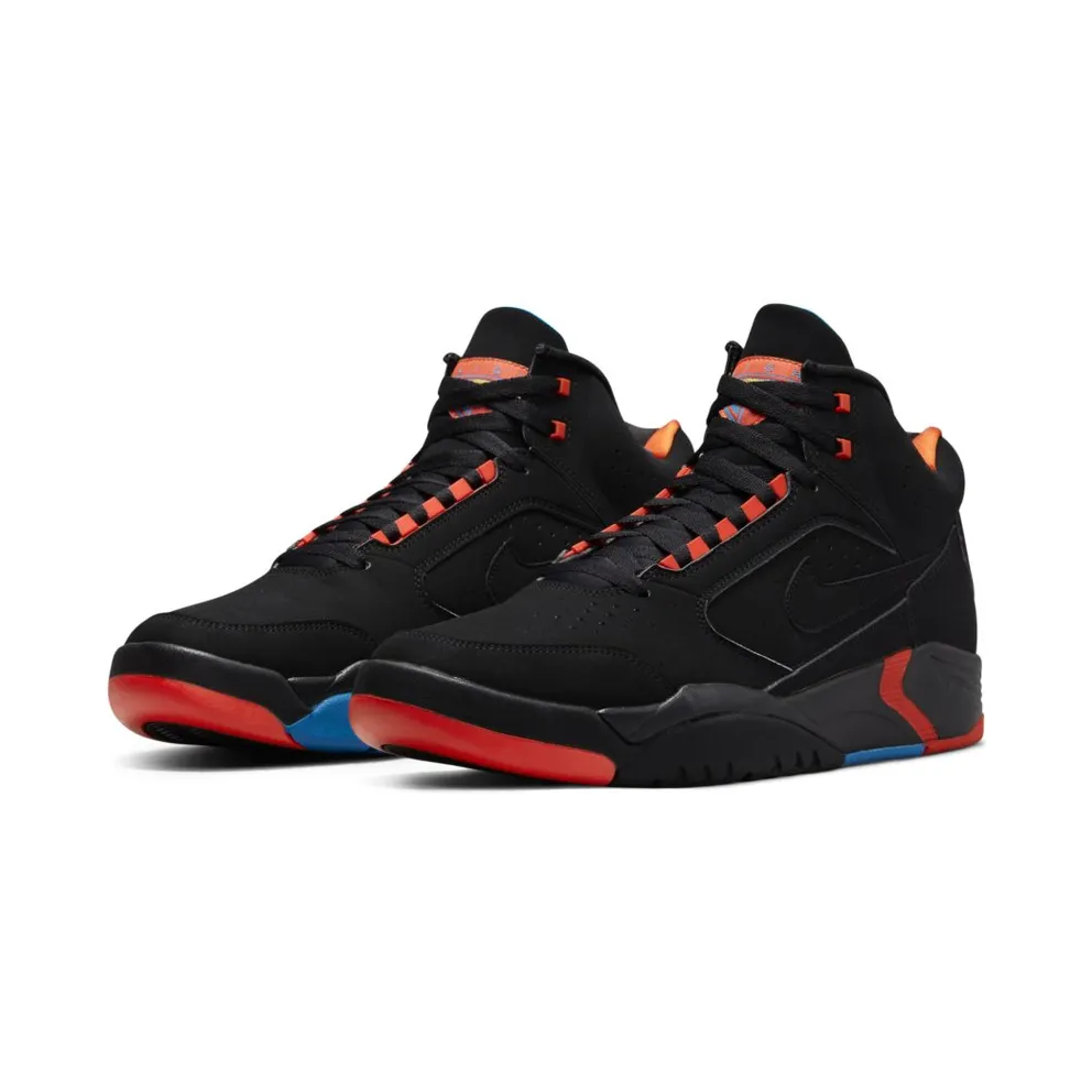 Nike Air Flight Lite II Mid Black Team Orange (DQ7687-001)