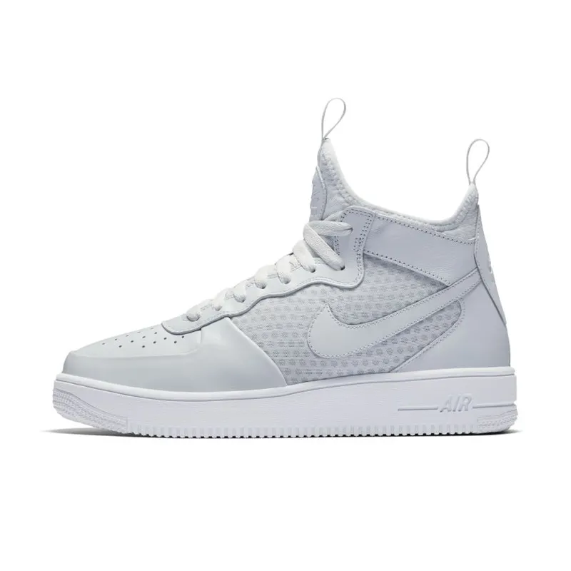 Nike Air Force 1 Ultraforce Mid Pure Platinum Pure Platinum/Pure Platinum (864014-002)