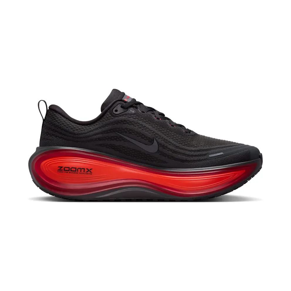 Nike Vomero Plus “Anthracite / Bright Crimson / University Red / Black” (HV8150-017)