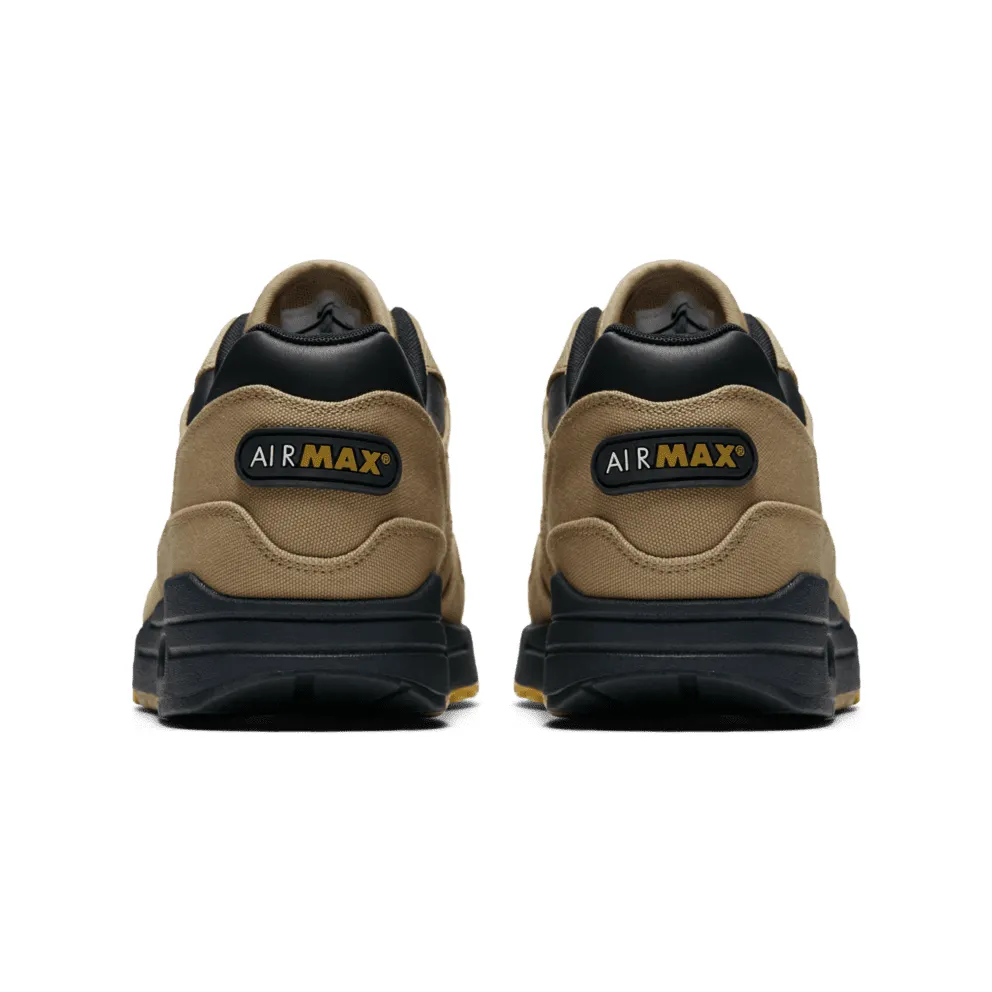 Nike Air Max 1 Air Max 93 Logo Elemental Gold Elemental Gold/Mineral Yellow-Black-White-Anthracite-Ale Brown (875844-700)