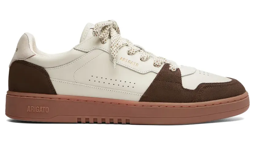Axel Arigato Dice Lo donkerbeige low-top sneakers (F3907002)