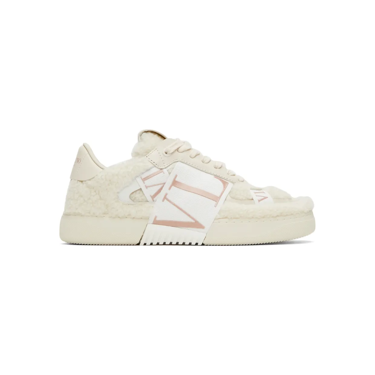 Valentino Garavani Off-White Wool VL7N Sneakers (WW0S0V66HCX)