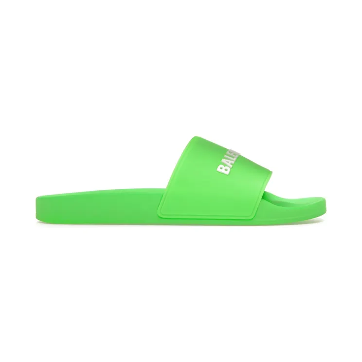 Balenciaga Pool Slide Green White (565826W1S823590)