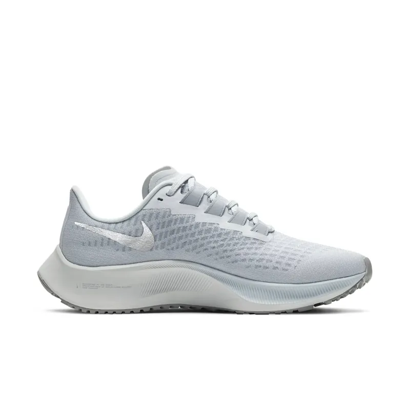 Nike Air Zoom Pegasus 37 Grey Metallic Silver (W) (BQ9647-009)