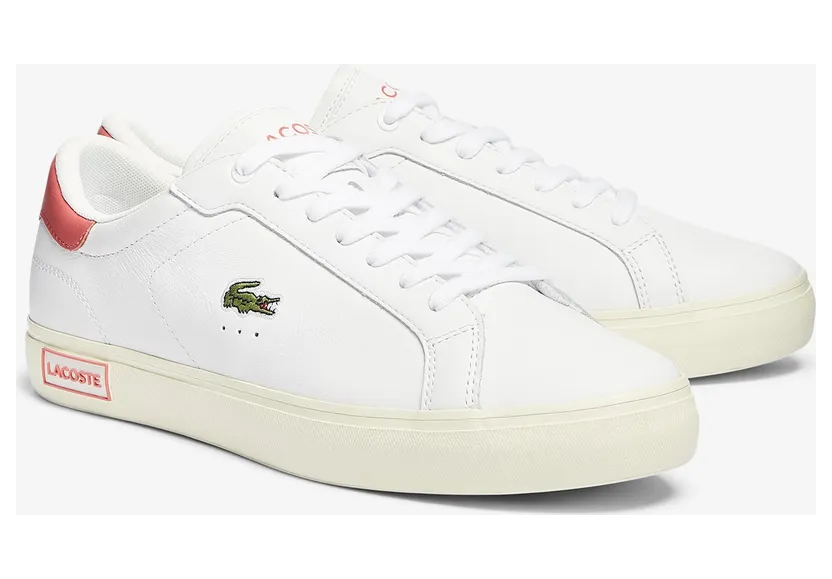 Lacoste Herren-Sneakers POWERCOURT Weiss (41SMA0031-B53)