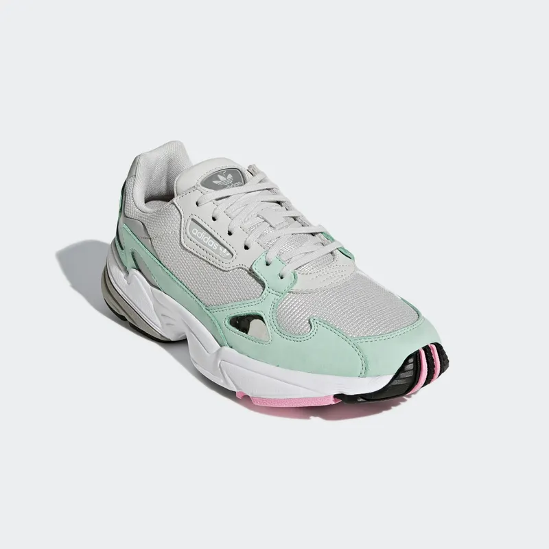 adidas Falcon Watermelon (W) Grey One/Grey One/Easy Green (B28127)