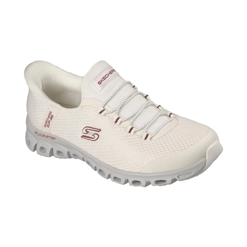 Skechers Slip-Ins: Glide-Step – Vibey – Off-White / Grey (104557 OWGR)