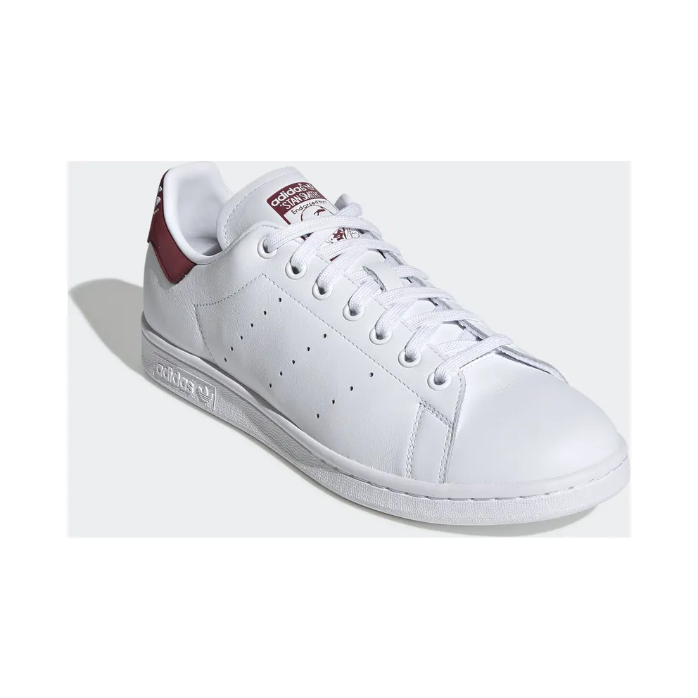 adidas Stan Smith Cloud White Collegiate Burgundy Cloud White/Collegiate Burgundy/Cloud White (EE5803)