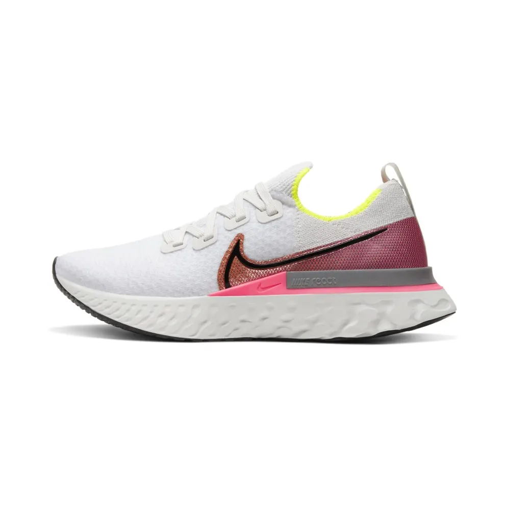 Nike React Infinity Run Platinum Pink Orange (W) Platinum Tint/Pink Blast-Total Orange-Black (CD4372-004)