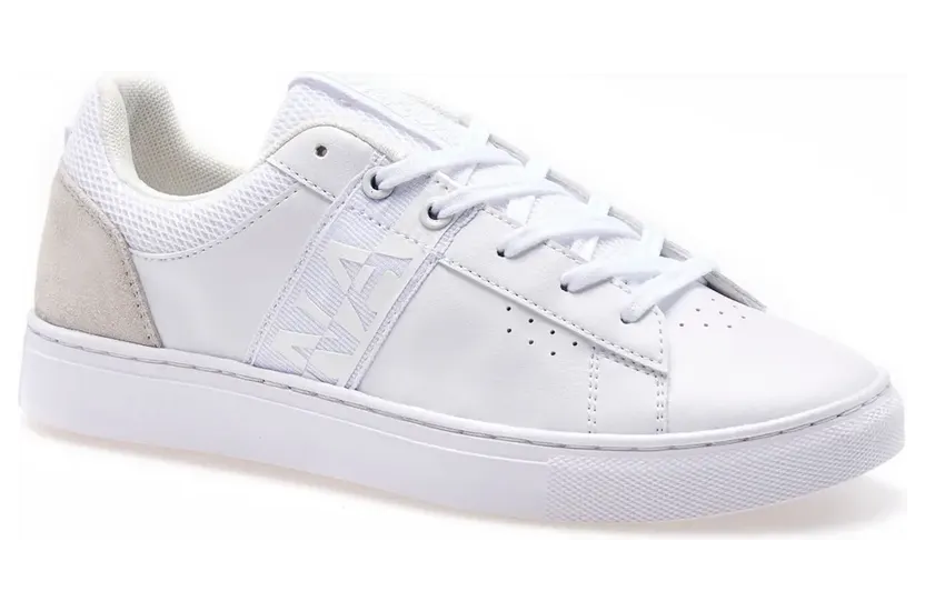 Napapijri – Witte Leren Heren Sneaker – Heren – Schoenen – Wit (NP0A4FWA-002)