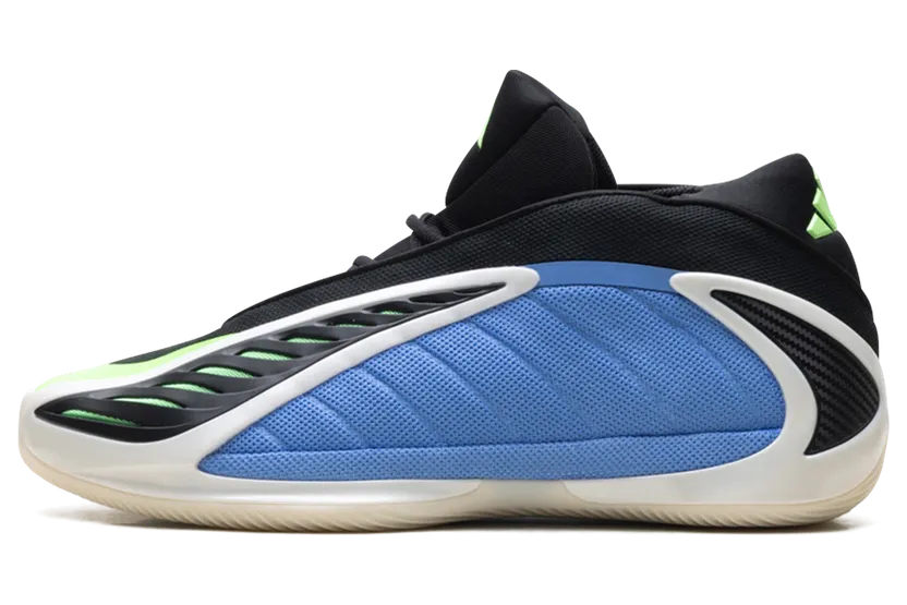 Adidas Anthony Edwards 2 Blue Fusion / Zero Metalic / Lime Burst (JR4359)