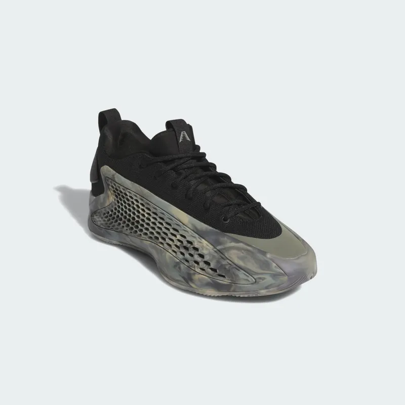 Adidas Anthony Edwards 1 Low Basketball Silver Pebble / Core Black / Wonder Beige (JI4066)