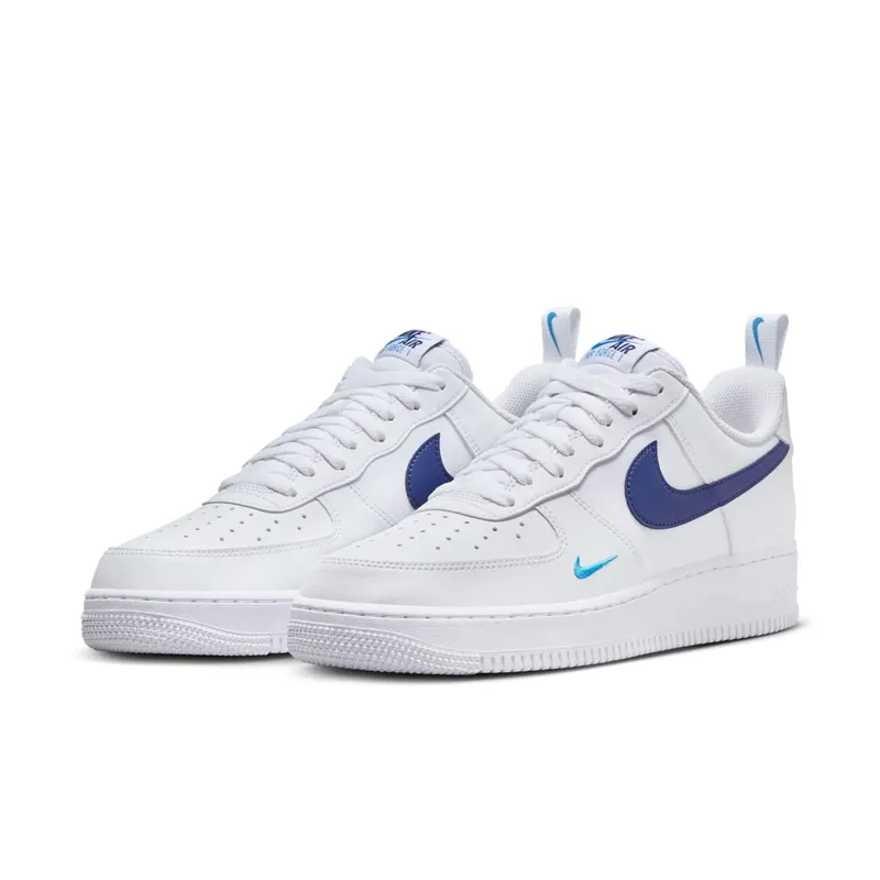 Nike Air Force 1 Low “White Light Photo Blue Deep Royal Blue” (HF3836-100)