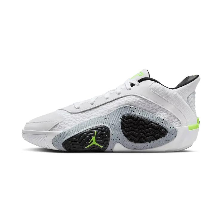 Jordan Tatum 2 Neon “White / Black / Wolf Grey / Electric Green” (FJ6459-100)