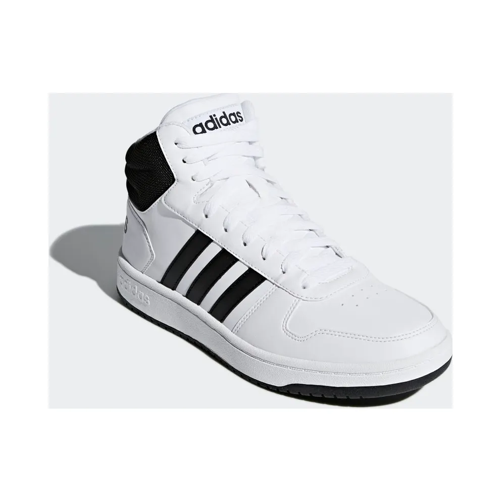 Adidas Neo Hoops 2.0 Mid ‘White Black’ Cloud White/Core Black/Core Black (BB7208)