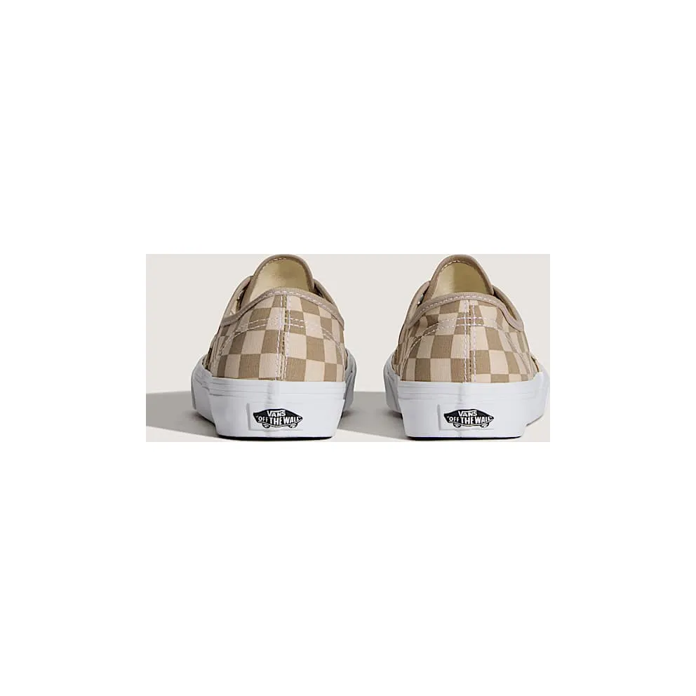 Vans Authentic Checkerboard Aluminum Grey Oatmeal Beige (VN000EAD5EC)