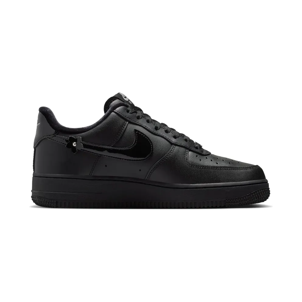 Nike Air Force 1 Low ’07 Womens “Florette Black / Off-Noir” (IR8637-001)