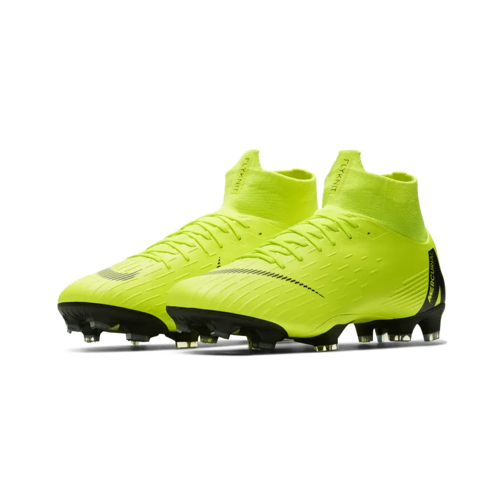 Nike Mercurial Superfly 6 FG Volt Black Volt/Black (AH7368-701)