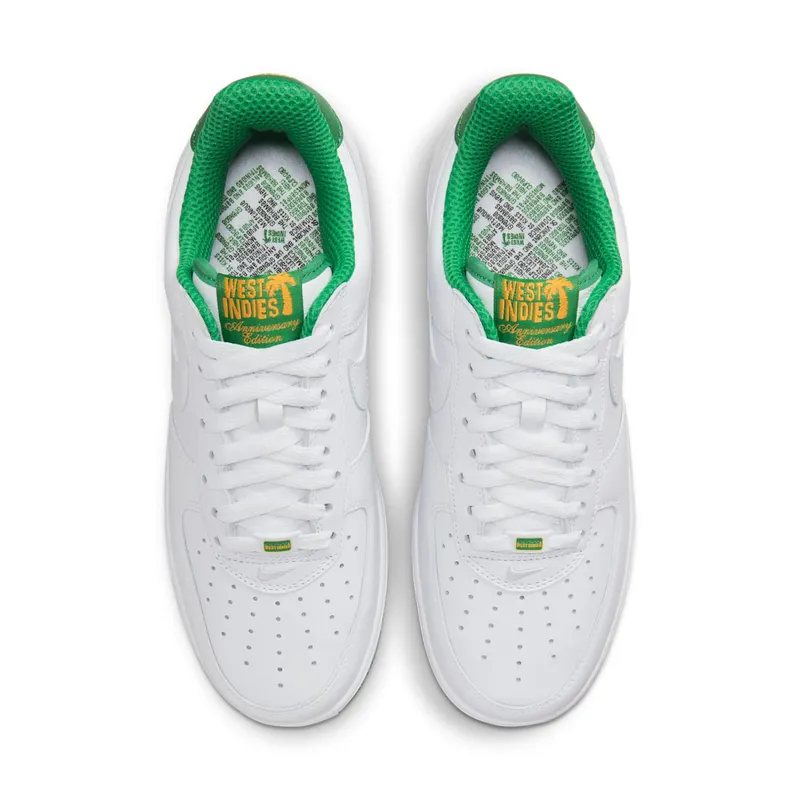 Nike Air Force 1 Low “White/White/Classic Green” (DX1156-100)