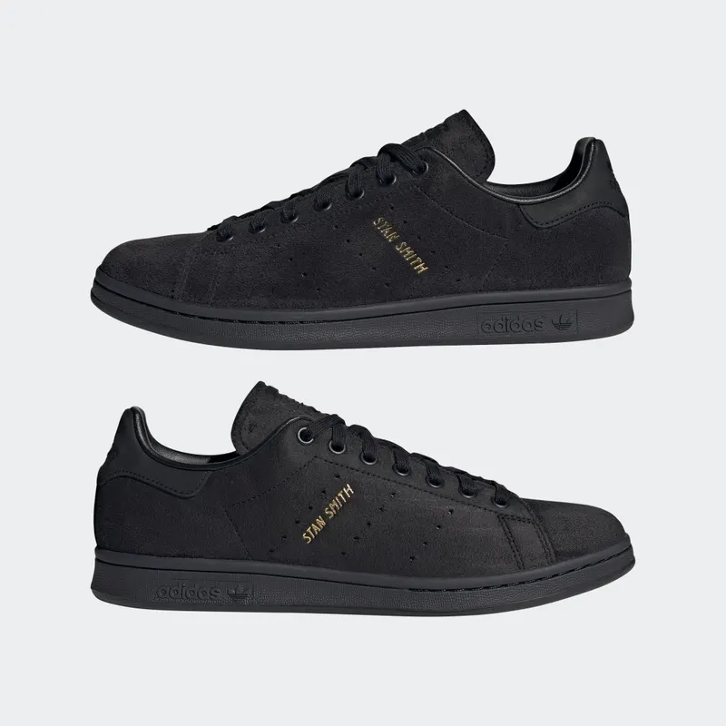 Adidas Stan Smith Core Black / Core Black / Gold Metallic (GW1394)