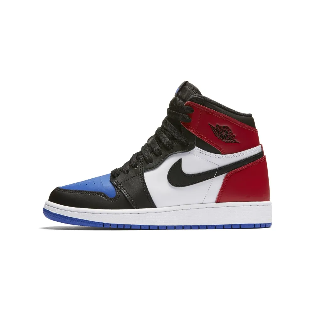 Jordan 1 Retro Top 3 (GS) Black/Varsity Red-Varsity Royal (575441-026)