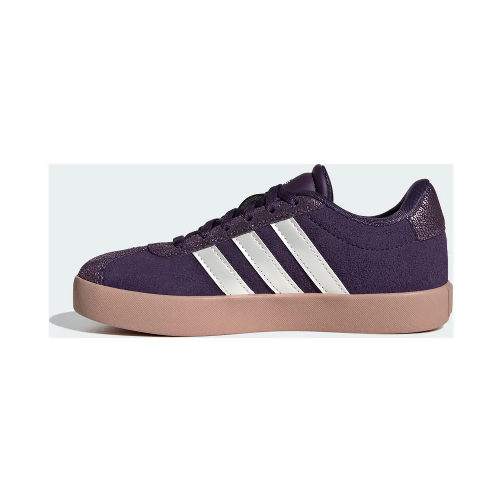 Adidas VL Court 3.0 Kids Aurora Plum / Zero Metalic / Pink Gum (JS3485)