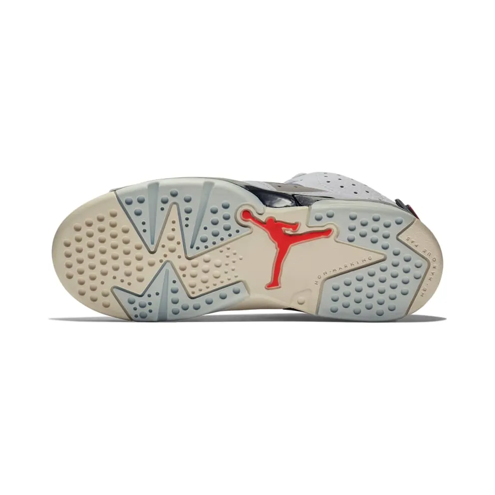 Jordan 6 Retro Tinker (PS) White/Infrared 23-Neutral Grey-Obsidian (384666-104)