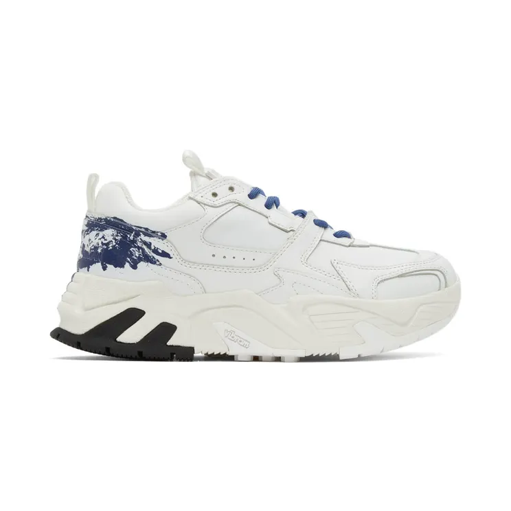 Marcelo Burlon County of Milan White Tempera Wings C-Run 3000 Sneakers (CMIA083F21LEA0020145)