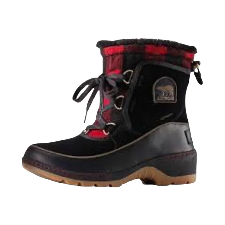 Sorel Tivoli III Womens “Black / Red Buffalo Plaid” (NL2536-010)