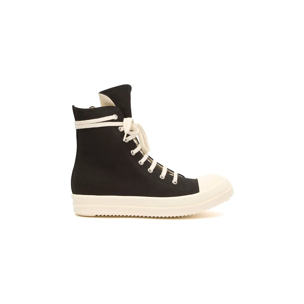 Rick Owens DRKSHDW Denim Sneaks Black Milk (DS01F4800-DO-911)
