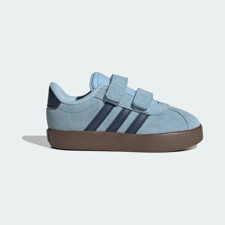 adidas VL Court 3.0 “Clear Sky / Night Indigo / Gum” (KK4581)