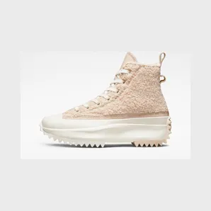 Converse Run Star Hike Platform Sherpa Farro/farro/egret