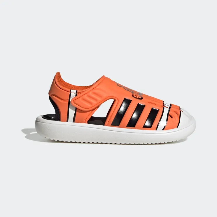adidas Closed Toe Sandals Disney Finding Nemo And Dory Orange Core Black Cloud White (HP7753)