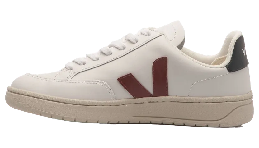 Veja V-12 Leather “White” (XD0201955A)